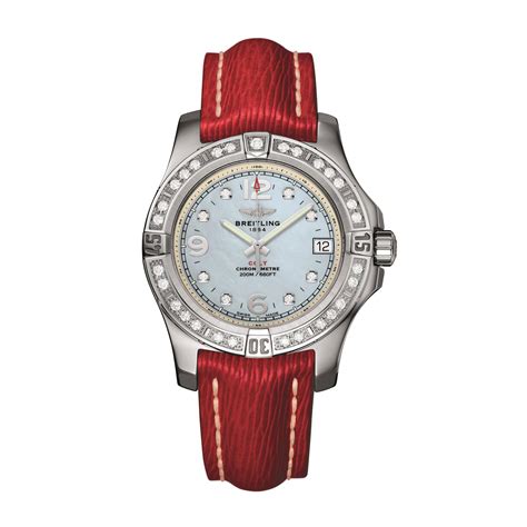 Womens & Ladies Breitling Watches: Rubber & Diamond 